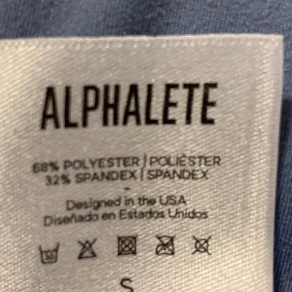 Alphalete Women's Keyhole Pullover Cropped Sports Bra Tank Top Size‎ S - Picture 8 of 11